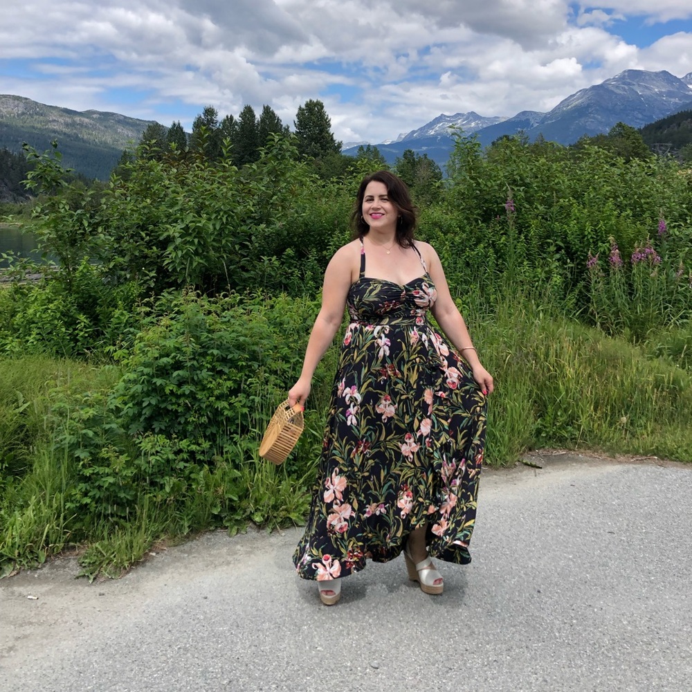 Maeve Floral Print Dress